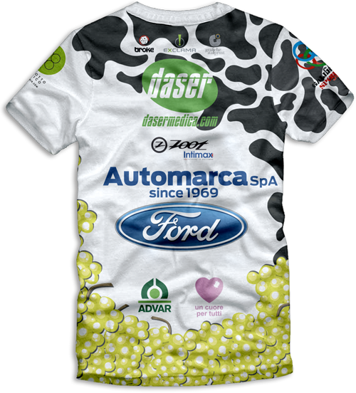 Maglia tecnica MoohRun2: retro Maglia tecnica MoohRun2: retro