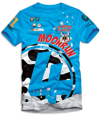 Maglia tecnica MoohRun®4: fronte Maglia tecnica MoohRun®4: fronte