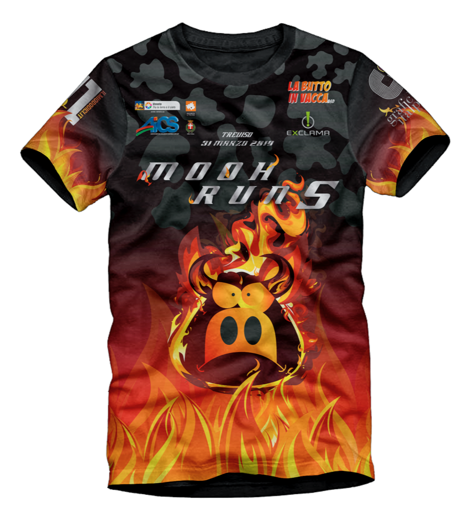 Maglia tecnica MoohRun® 5: fronte Maglia tecnica MoohRun® 5: fronte