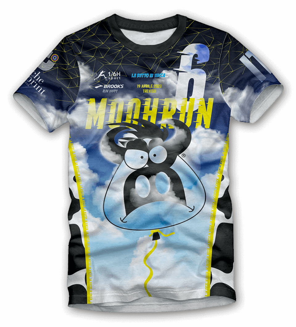 Maglia tecnica MoohRun® 6: fronte Maglia tecnica MoohRun® 6: fronte